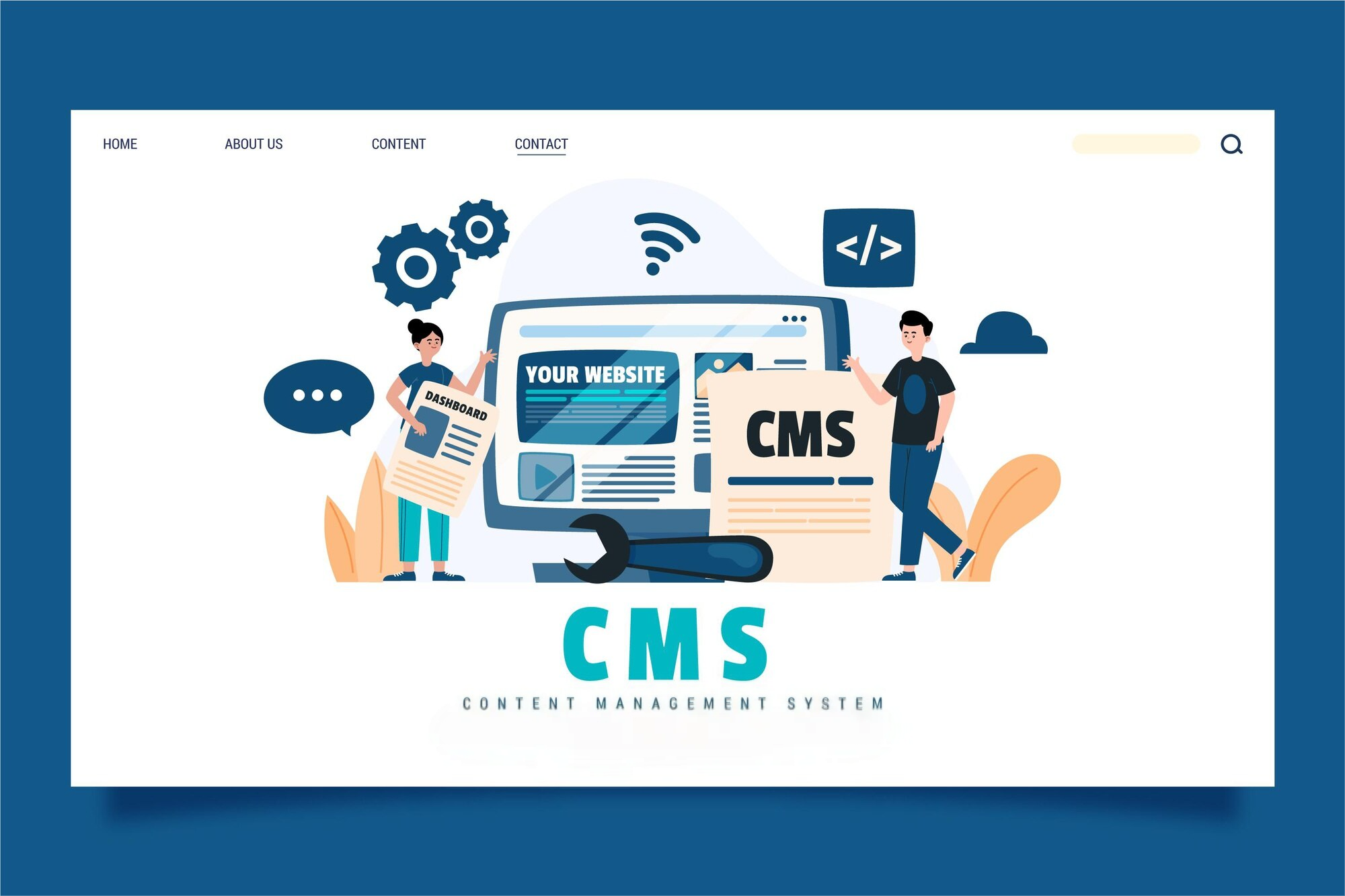 WordPress CMS Development Image